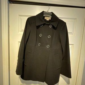 MICHAEL KORS BLACK COAT SIZE 8